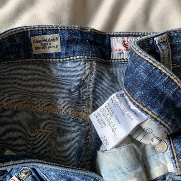 AG Adriano Goldschmied Legging Ankle Super Skinny - Picture 4 of 9